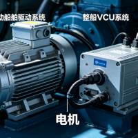 45千瓦电动船舶驱动系统及整船VCU系统